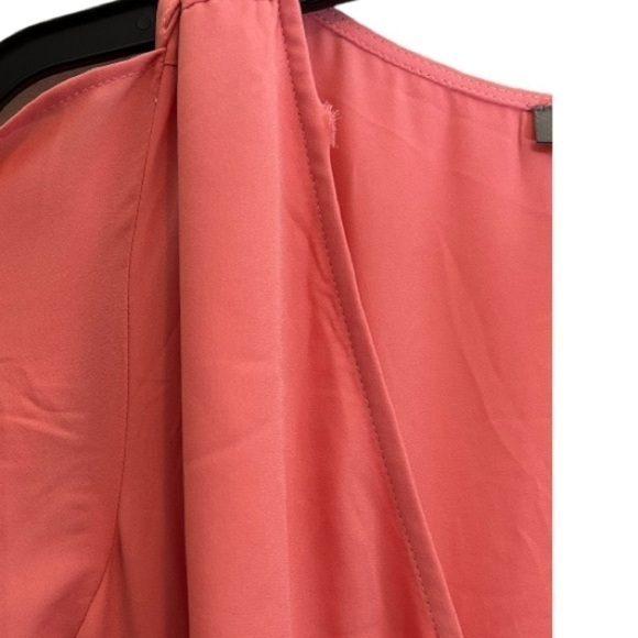 LOVE by Design FLUTTER SLEEVE WRAP MAXI DRESS IN PINK - Picture 7 of 14